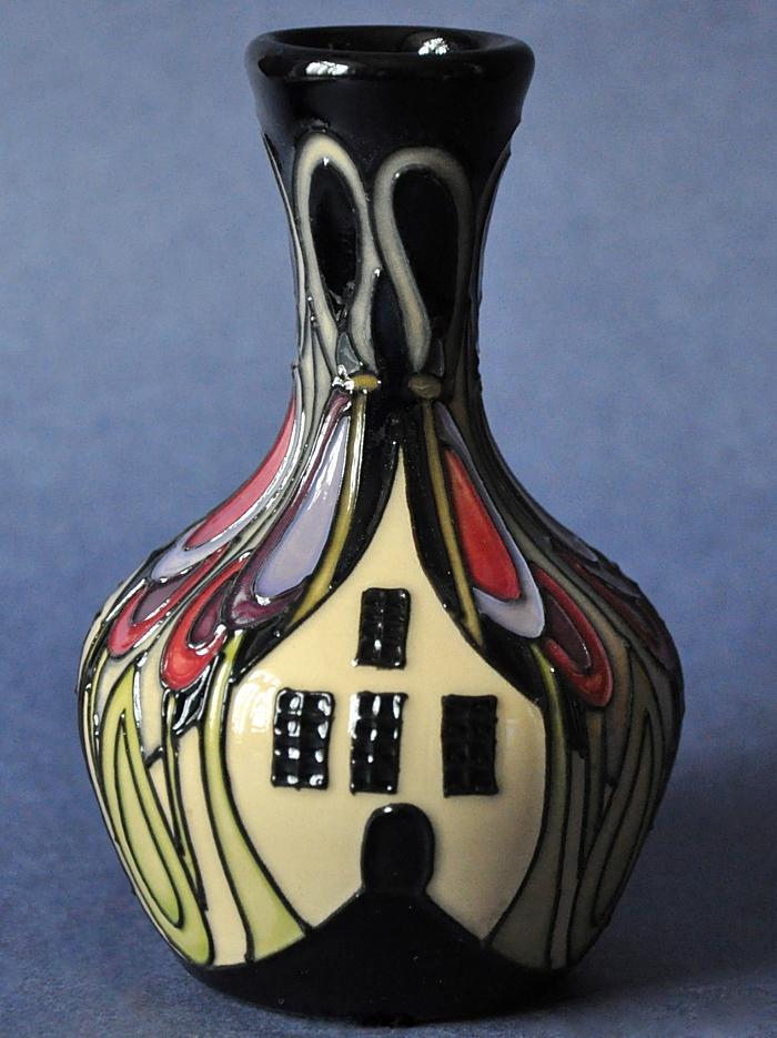 Moorcroft Pottery The Hamlet 2/4 Kerry Goodwin Open Edition