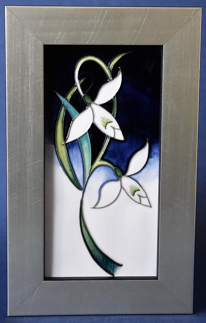 Moorcroft Pottery Twenty Summers PLQ9 Plaque Nicola Slaney Open Edition