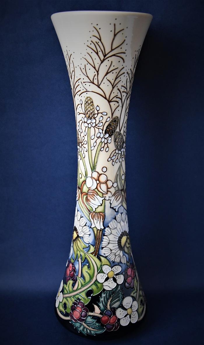 Moorcroft Pottery Rachel Bishop Collection Time Flies 365/15 Limited Edition of 50
