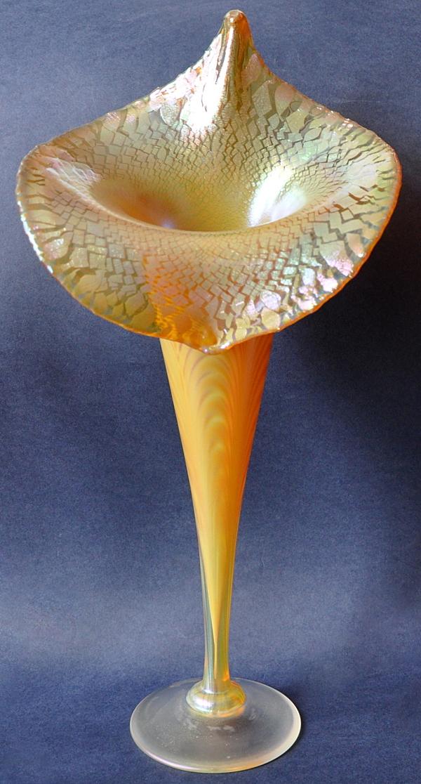 Okra Glass Gold Jack in the Pulpit