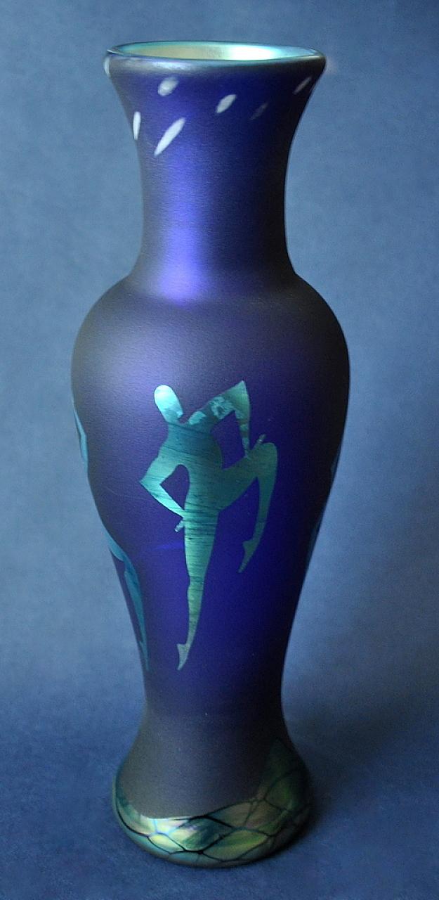 Moon Dancer Okra Glass Richard Golding