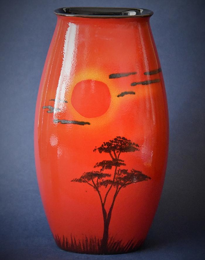 Poole Pottery African Sky Manhattan Vase