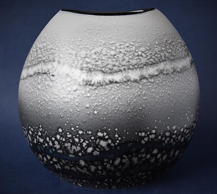 Poole Pottery Aura Purse Vase