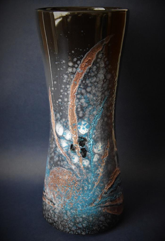 Poole Pottery Celestial 34cm Hourglass Vase