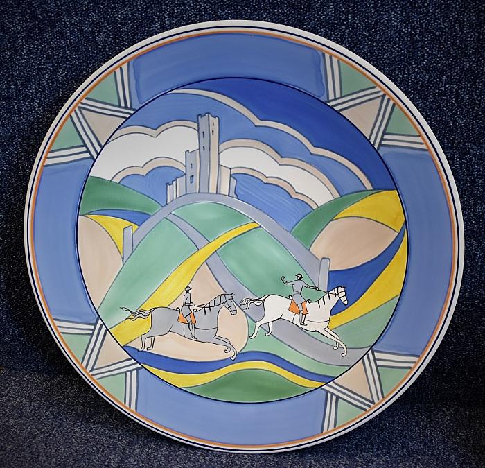 Poole Pottery Corfe Castle Charger