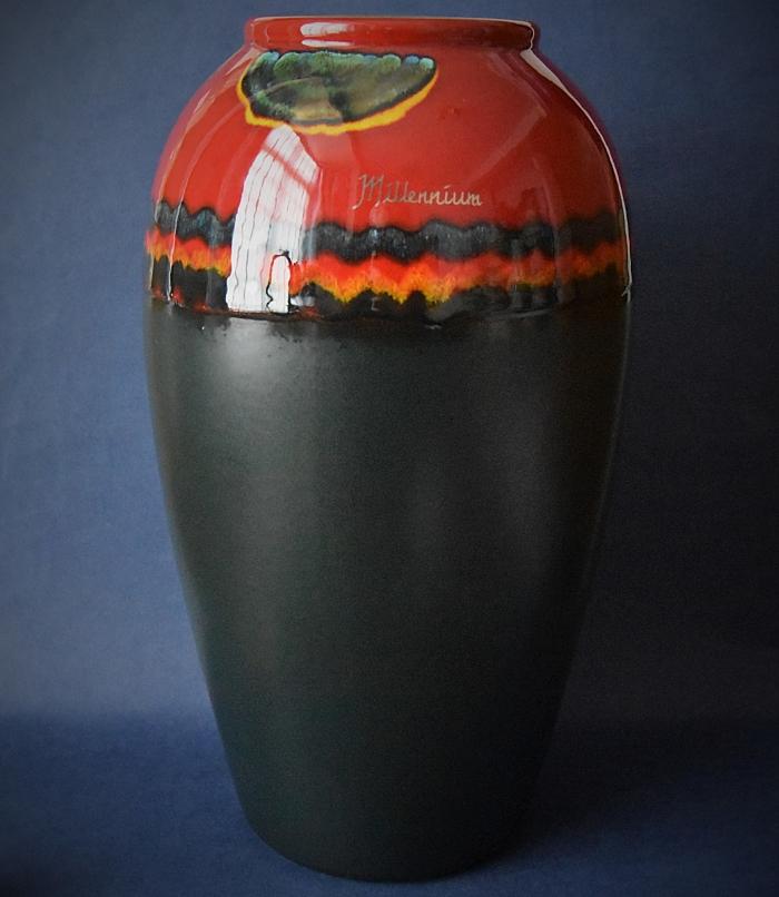 Poole Pottery Millennium Vase A Limited Edition of 2000