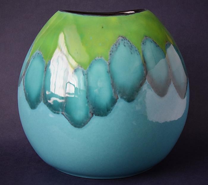Poole Pottery Tallulah Purse Vase 20 cm