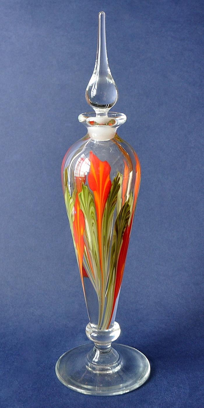 Richard Golding Station Glass Red Flowers Perfume