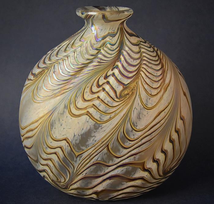 Richard Golding Station Glass White Vase