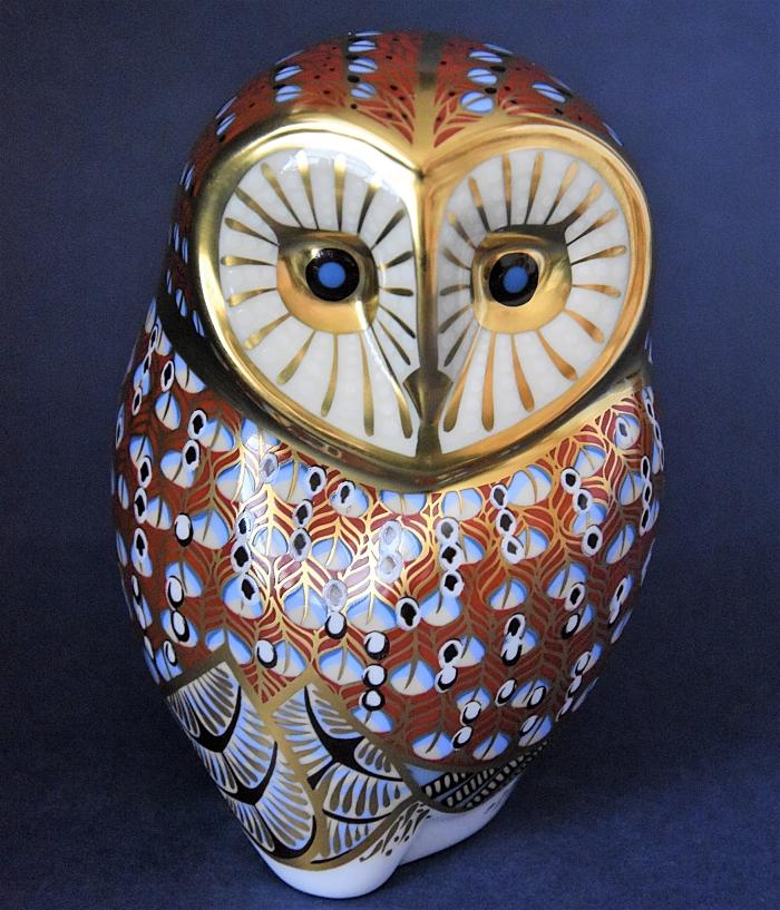 Royal Crown Derby Barn Owl