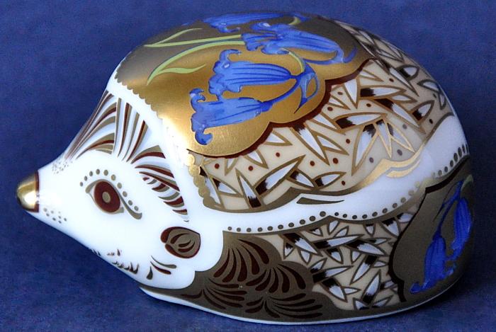 Royal Crown Derby Bluebell Hedgehog
