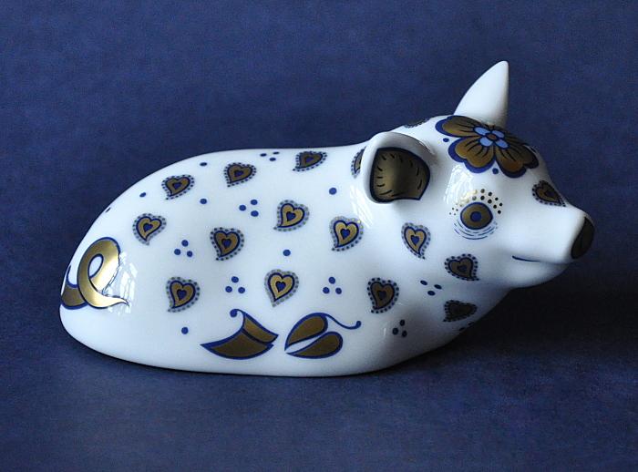 Royal Crown Derby Chinese New Year Pig