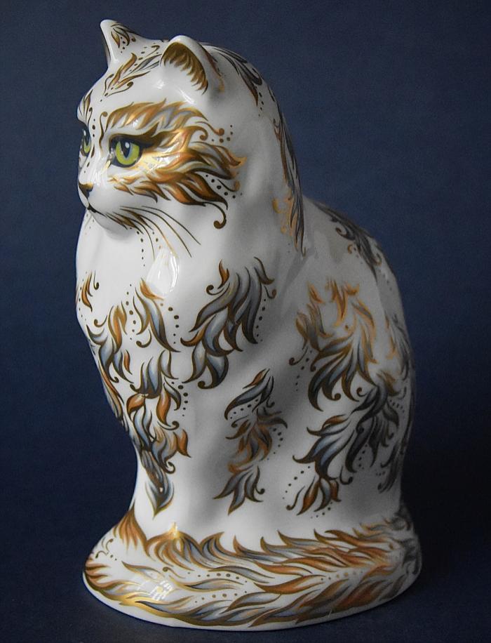 Royal Crown Derby Fifi Cat