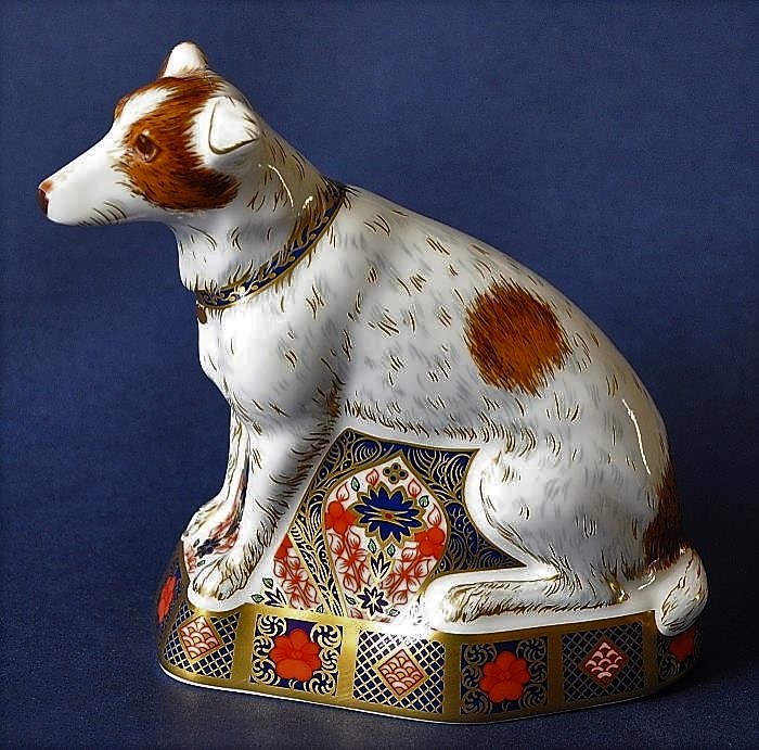 Royal Crown Derby Old Imari Jack Russell Limited Edition of 500