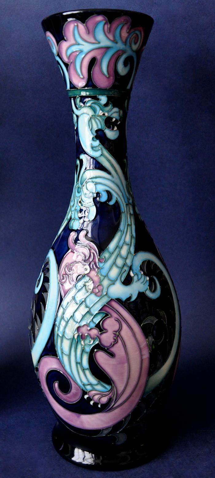 Moorcroft Pottery Amphisbaena 372/11 Rachel Bishop  Limited Edition of 100