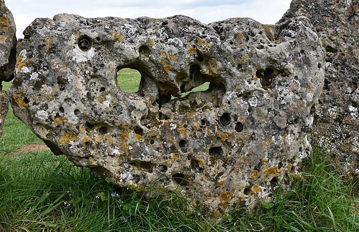 Rollright Stones Oxfordshire, a complex of megalithic monuments on the boundary between Oxfordshire and Warwickshire