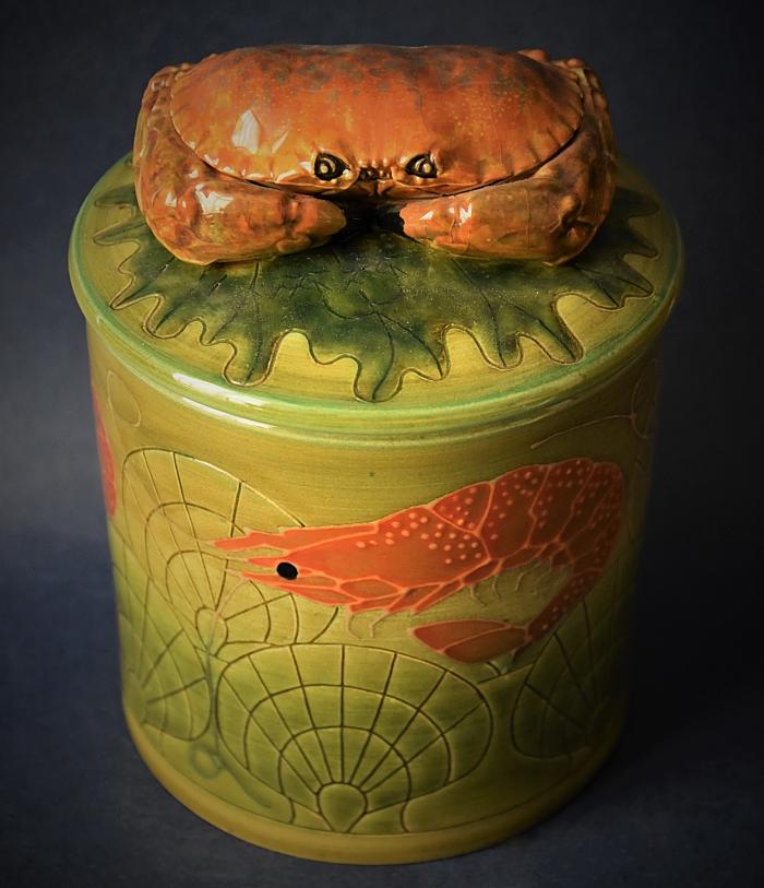 Dennis Chinaworks Crab Lidded Box Box Sally Tuffin