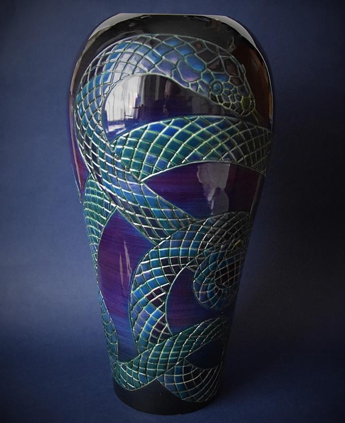 Dennis Chinaworks Snake Ovoid A Limited Edition of 30