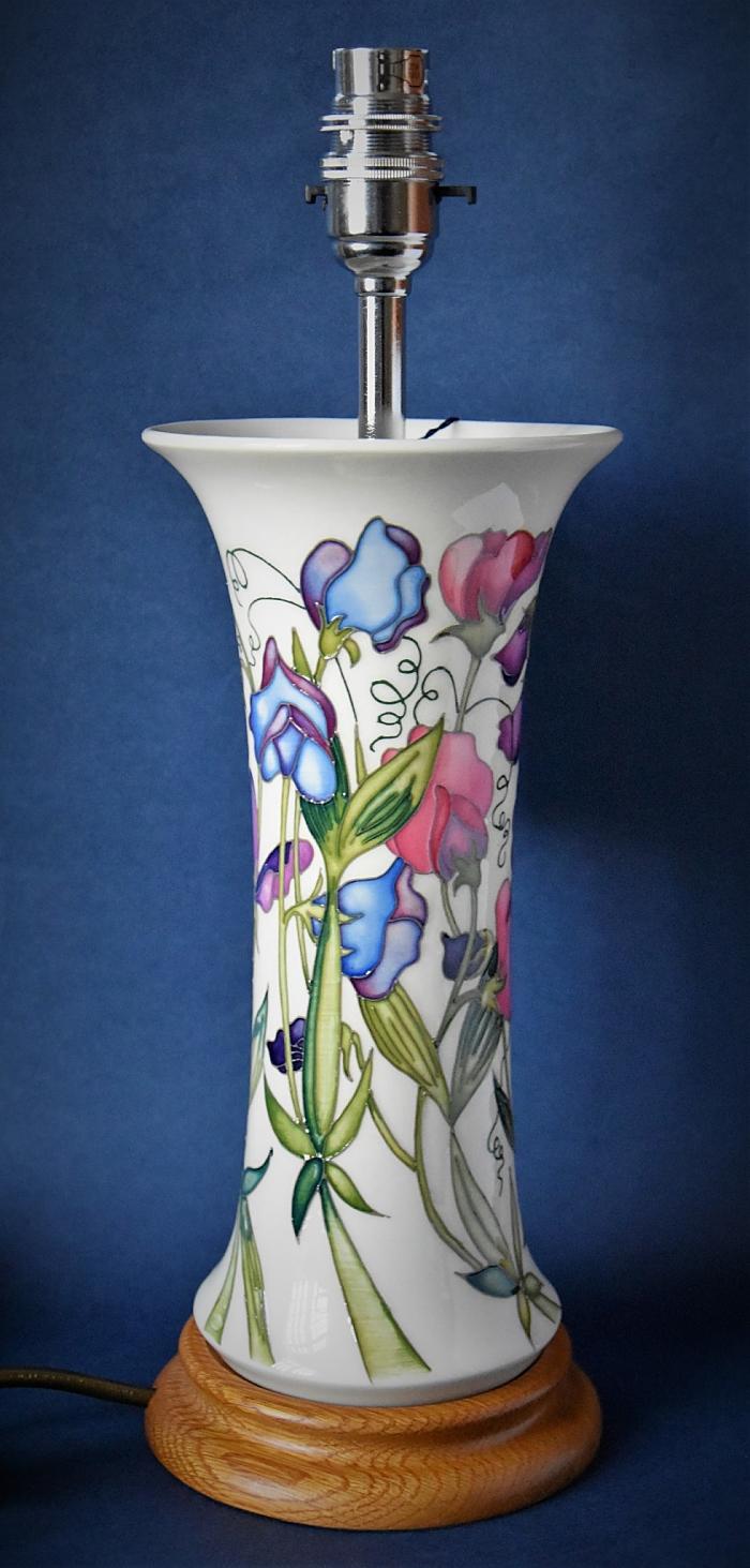 Moorcroft Pottery Lamps L159/10 Sweetness Nicola Slaney Open Edition