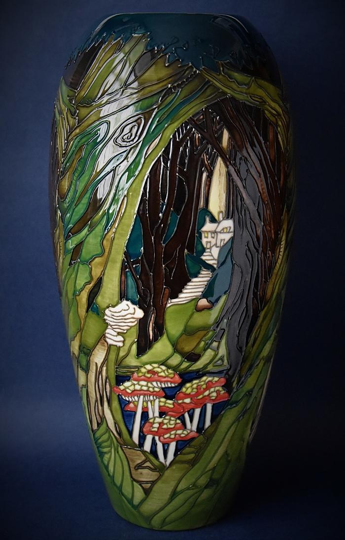 Moorcroft Pottery 101/14 Ancient Woodland Paul Hilditch A Limited Edition of 20