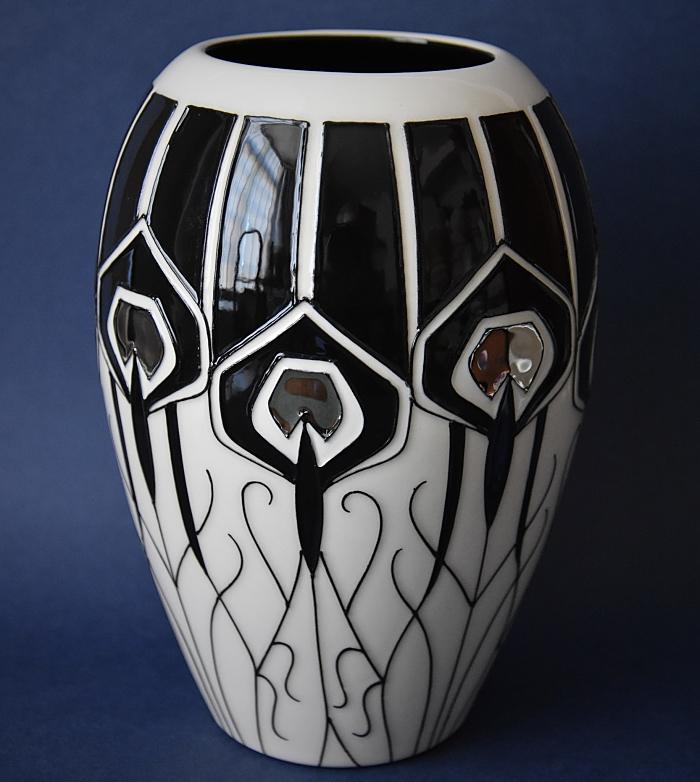 Moorcroft Pottery 102/7 Peacock Parade Nicola Slaney Open Edition