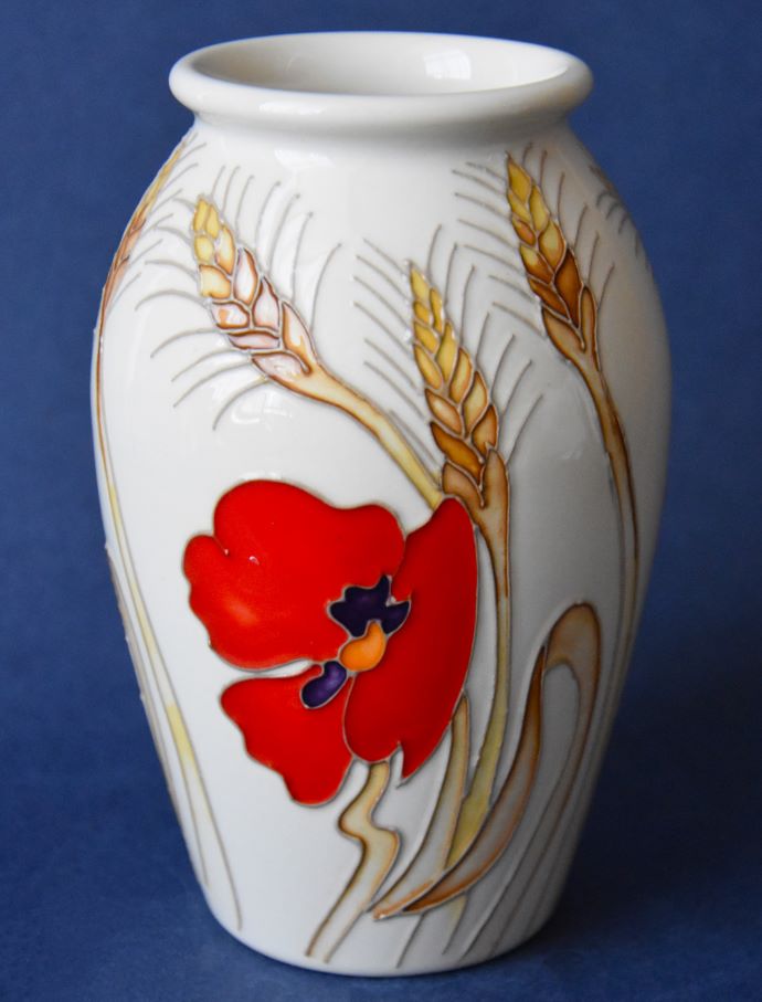 Moorcroft Pottery 393/5 Harvest Poppy Emma Bossons An Open Edition