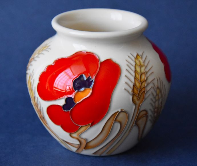 Moorcroft Pottery 55/3 Harvest Poppy Emma Bossons An Open Edition