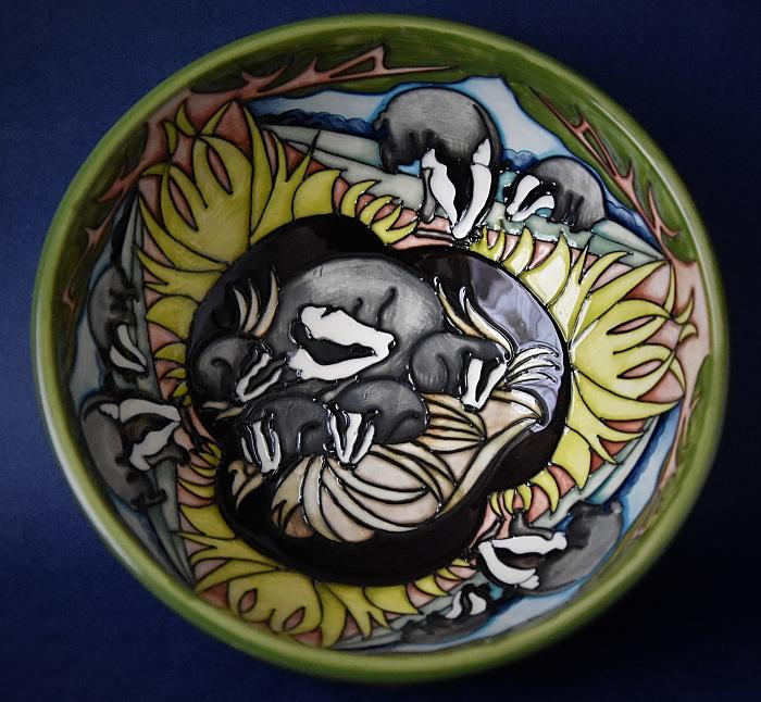 Moorcroft Pottery 711/6 The Clan Bowl Vicky Lovatt A Limited Edition of 50