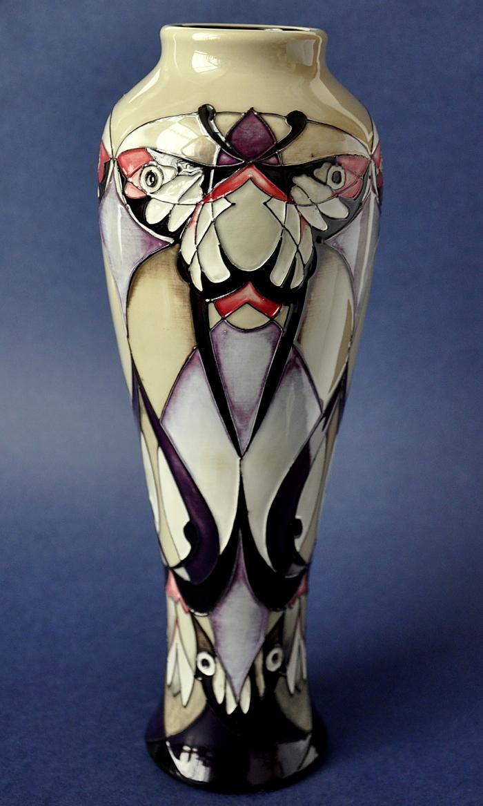 Moorcroft Pottery 121/10 Emperor Moth Vicky Lovatt Limited Edition of 50