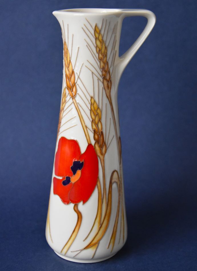 Moorcroft Pottery JU7 Harvest Poppy Emma Bossons An Open Edition