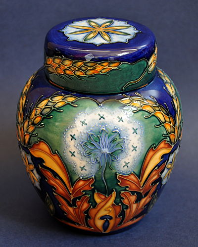 Moorcroft Pottery King Lear Ginger Jar