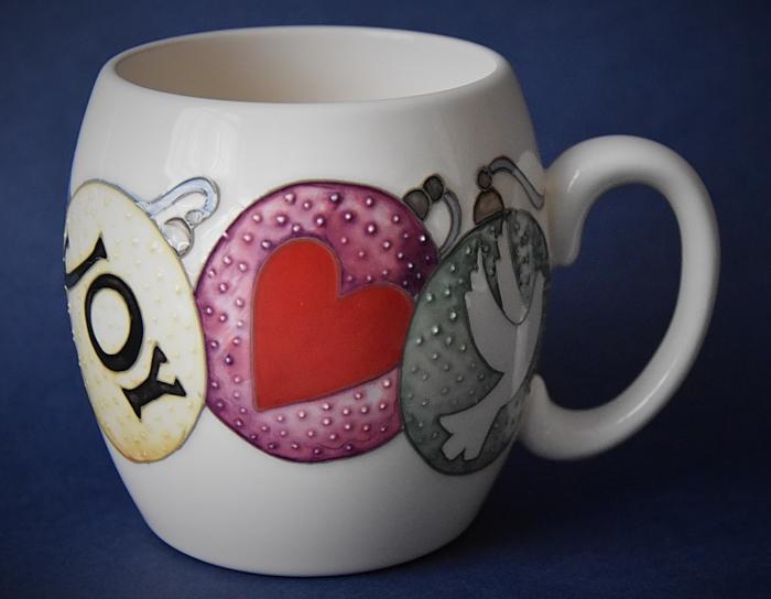 Moorcroft Pottery MU1 Mug Joy An Open Edition