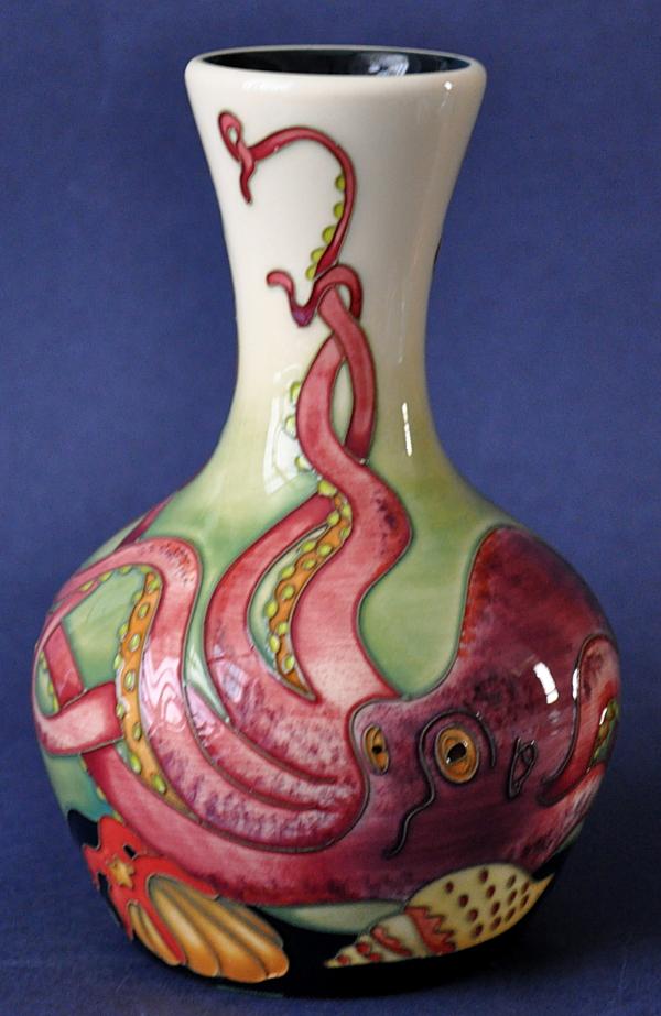 Moorcroft Pottery Octopus 