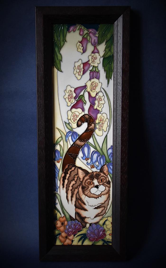 Moorcroft Pottery PLQ10 Plaque The Mayflower Paul Hilditch A Limited Edition of 15 Order by Telephone 01789 269405