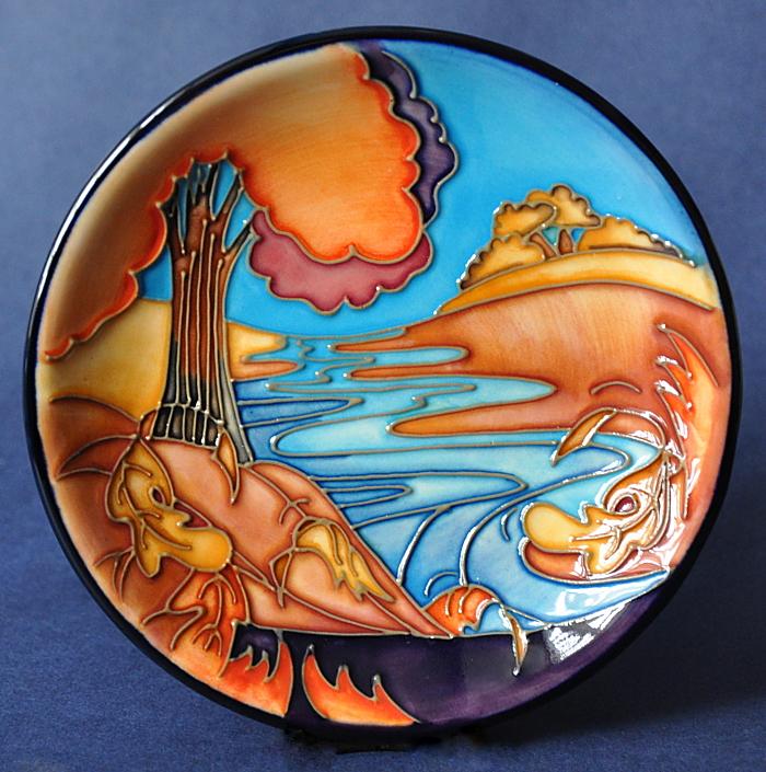 Moorcroft Pottery Wanderers Sky 780 4 Emma Bossons