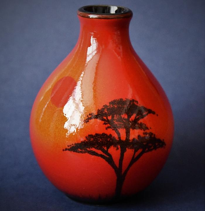 Poole Pottery African Sky Bud Vase