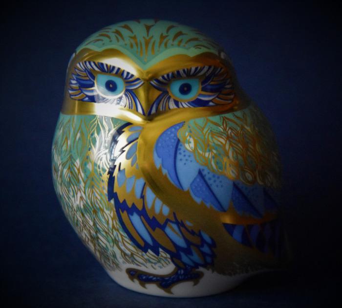 Royal Crown Derby Nightingale Owl