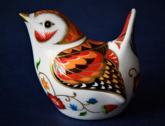 Royal Crown Derby Shakespeare Wren