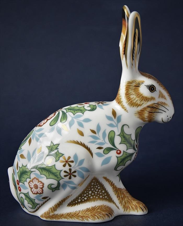 Royal Crown Derby Winter Hare